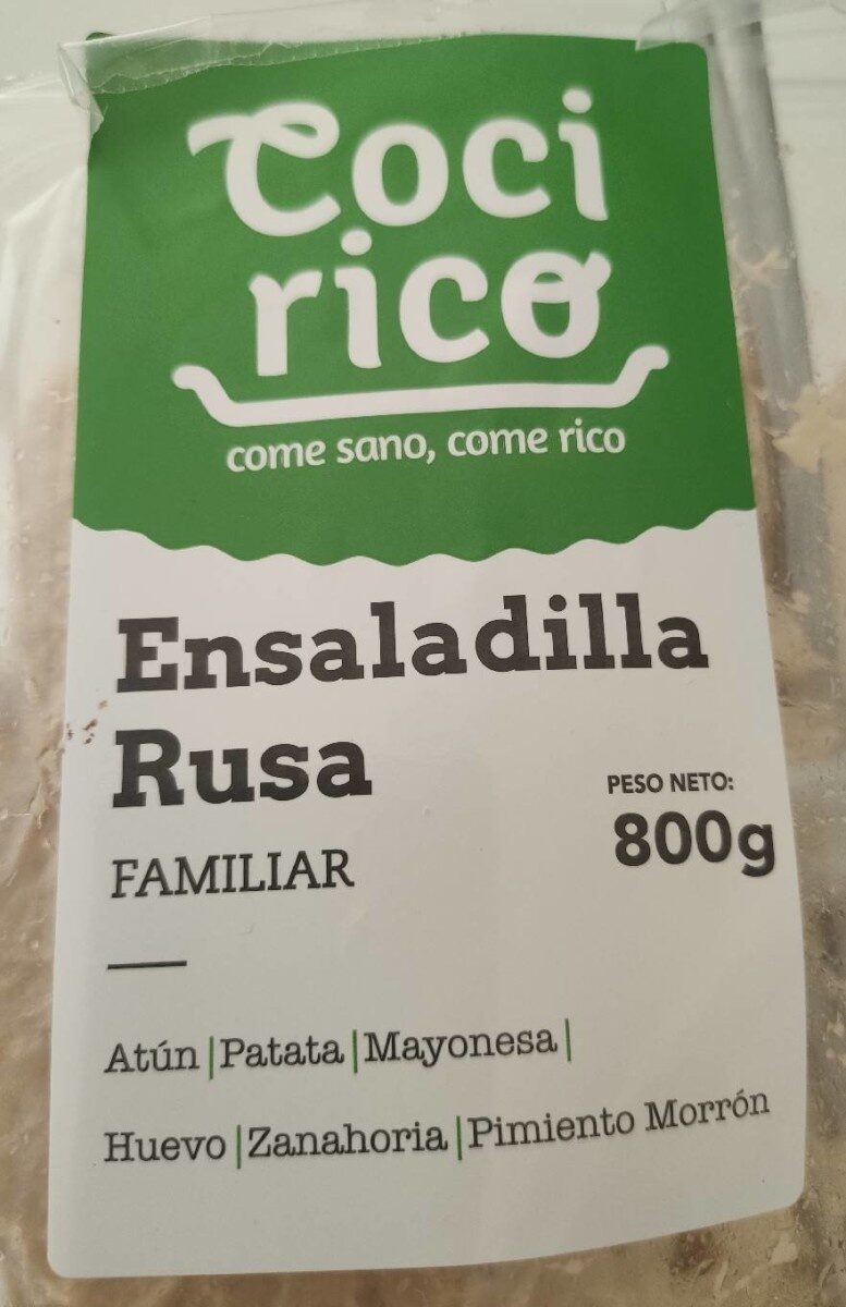 Ensaladilla Rusa Mediterranea Familiar