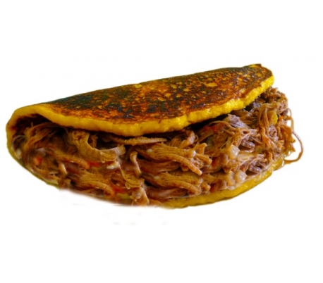 Cachapa De Carne Mechada