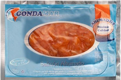 Dados De Salmón Ahumado