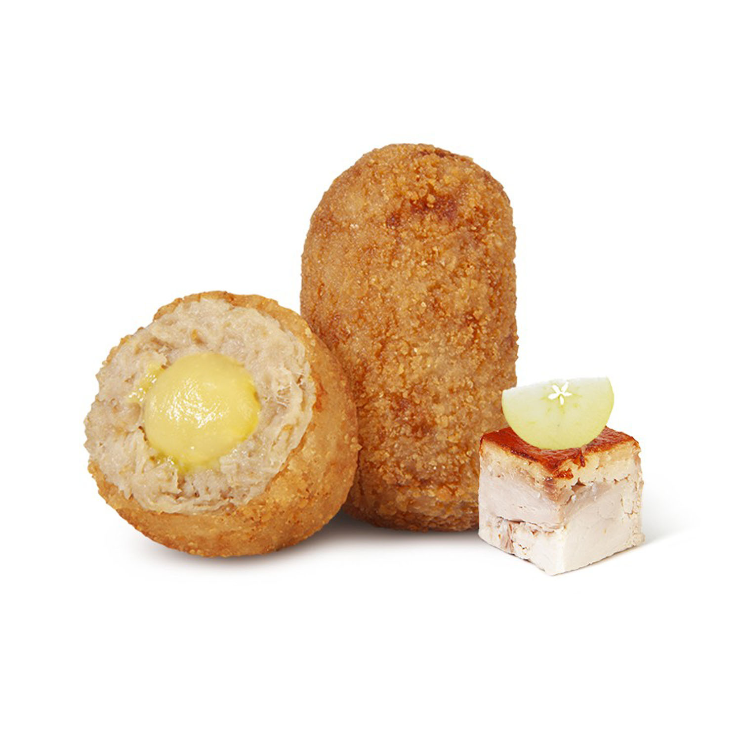 Croqueta Cerdo Sous-vide Y Manzana