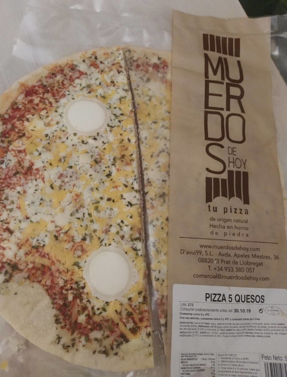 Pizza 5 Quesos