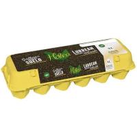 Huevos Frescos L Categoría A Suelo Estuchados Hobea 12 X 70 G