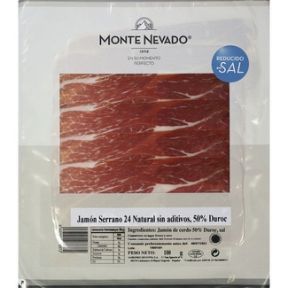 MONTE NEVADO Jamón Serrano 50% Duroc