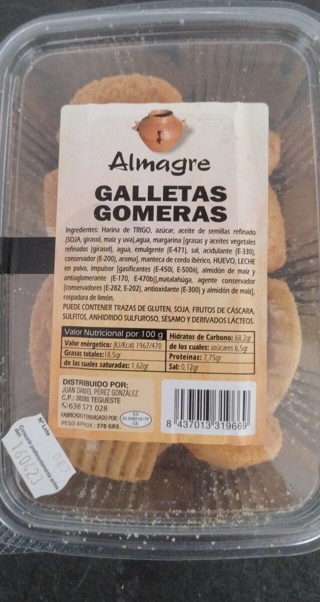 Galletas Gomeras