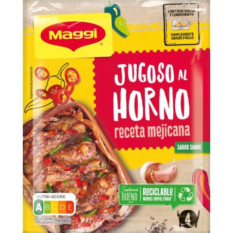 MAGGI Jugoso Al Horno Mejicana 38g