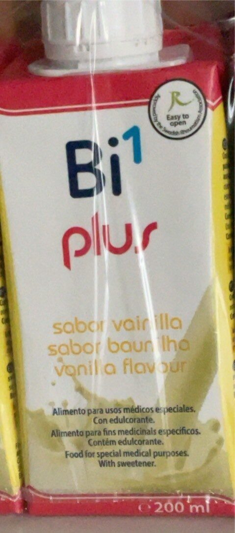 Bi1 Plus Sabor Vainilla