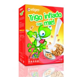 Trigo Inflado Con Miel, Con 8 Vitaminas Y Hierro Ifa Eliges 375g
