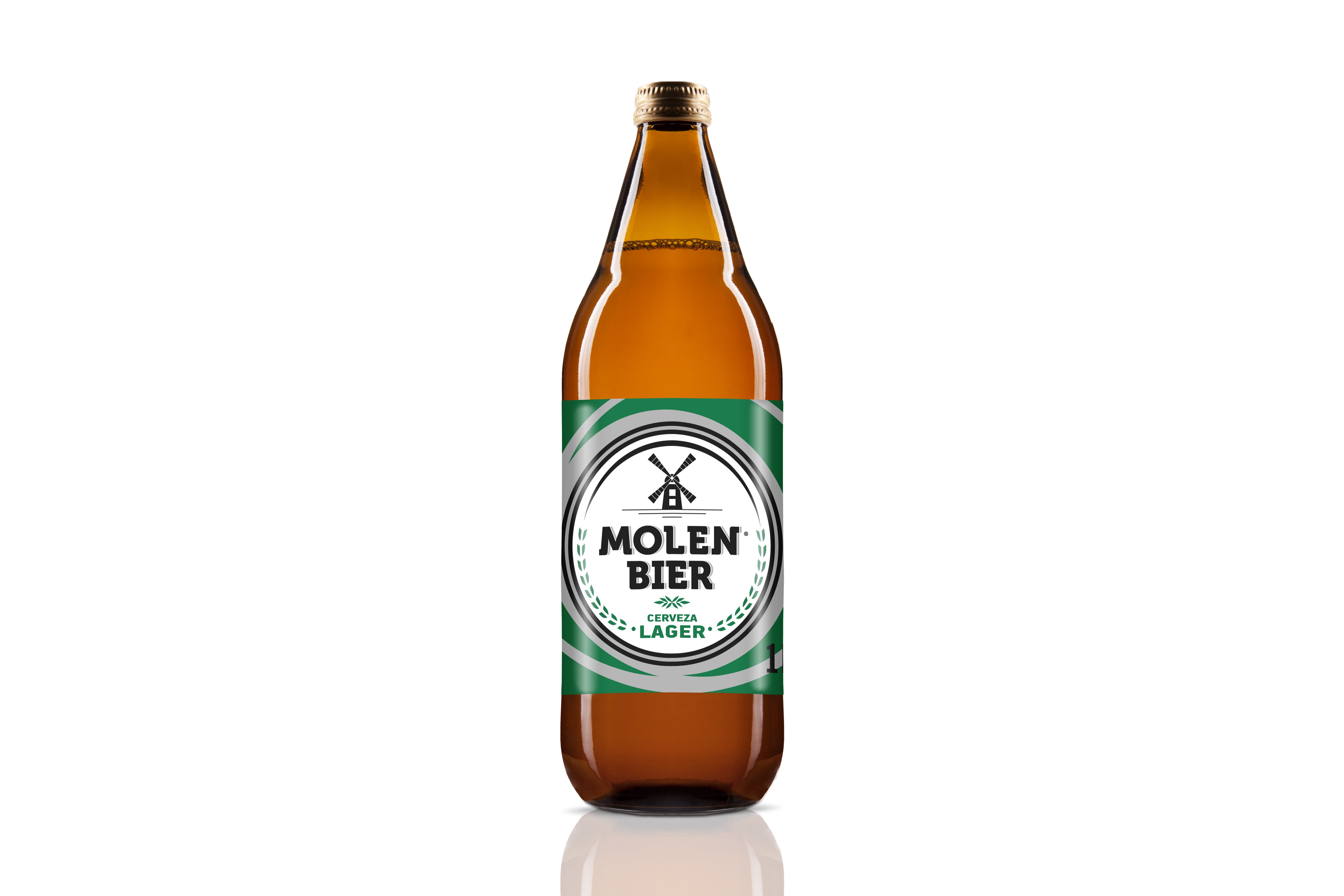 Cerveza Rubia Molen Bier Botella 1l