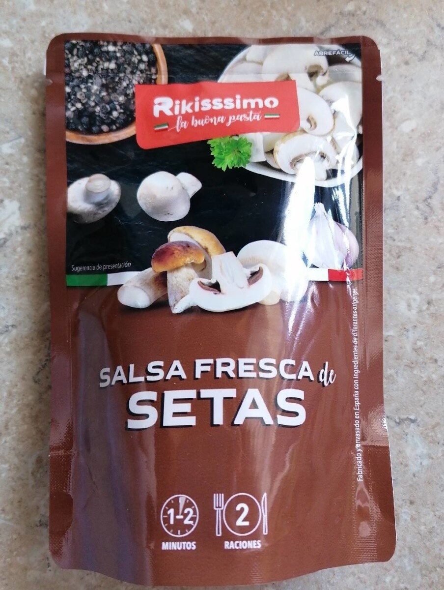Salsa Fresca De Setas