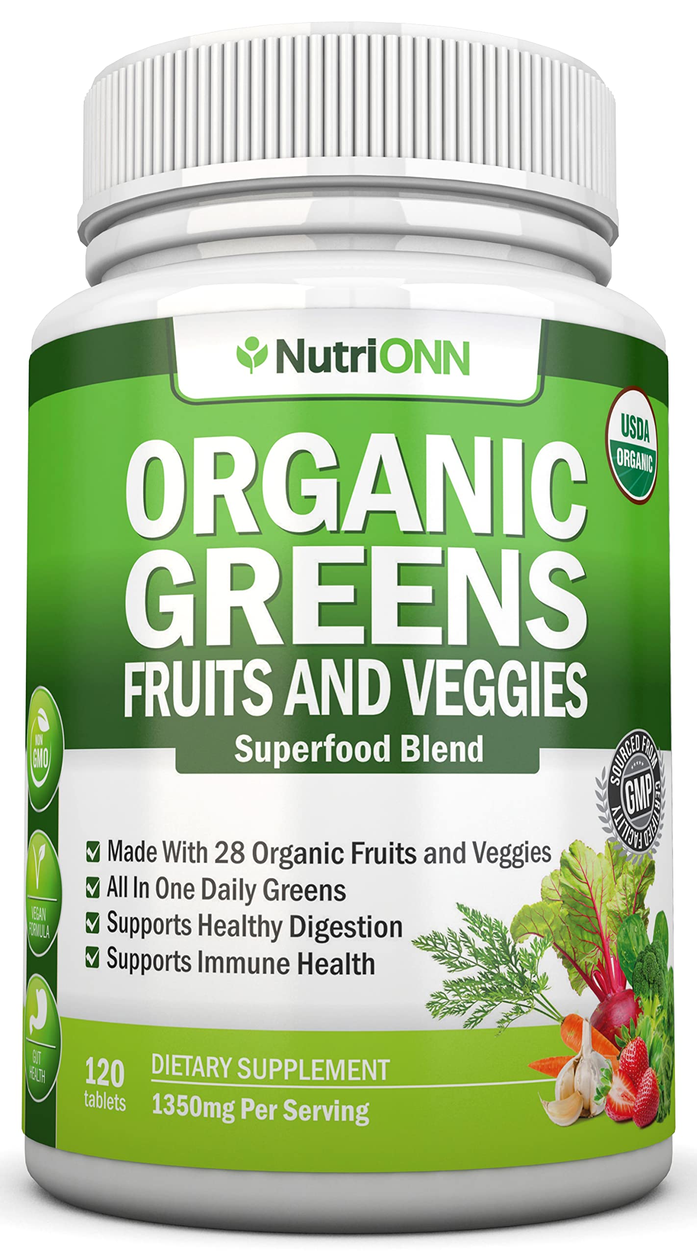 Organic Supergreens Fruits & Vegetables