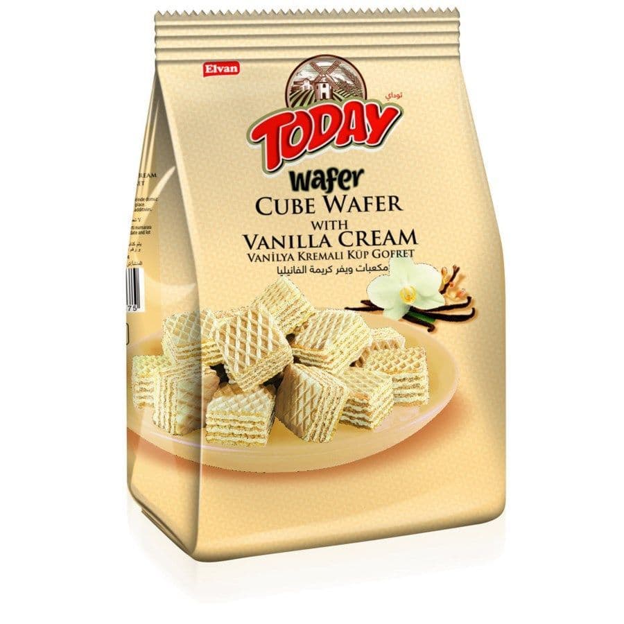 Cube Wafer With Vanilla Cream