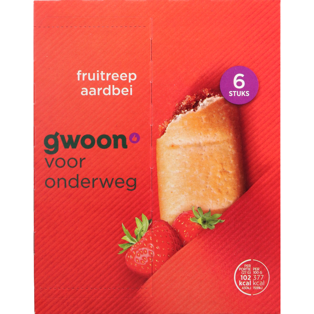 Fruitreep Aardbei