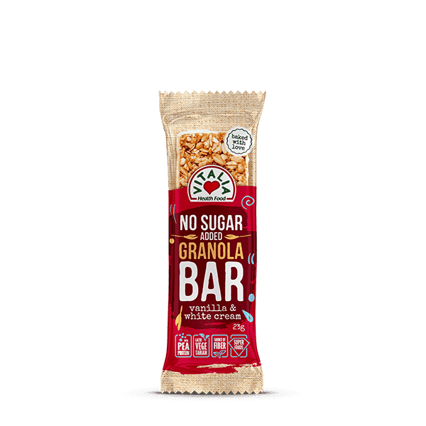 Granola Bar Vanilla & White Cream