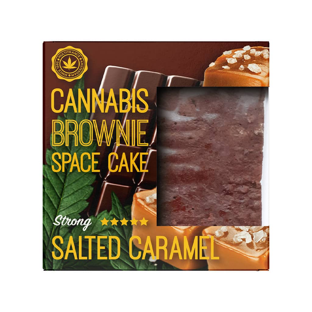 Cannabis Brownie Space Cake