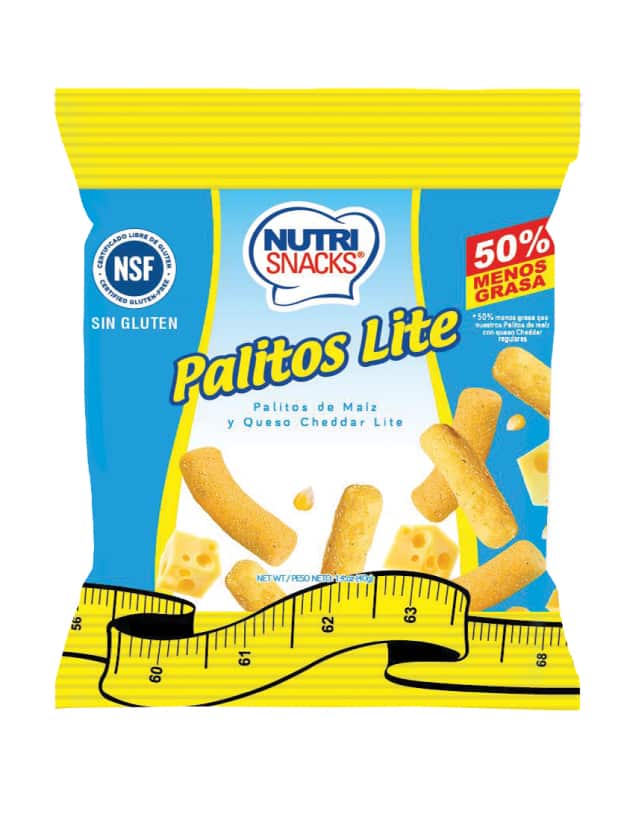 Palitos De Maiz Y Queso Cheddar Lite