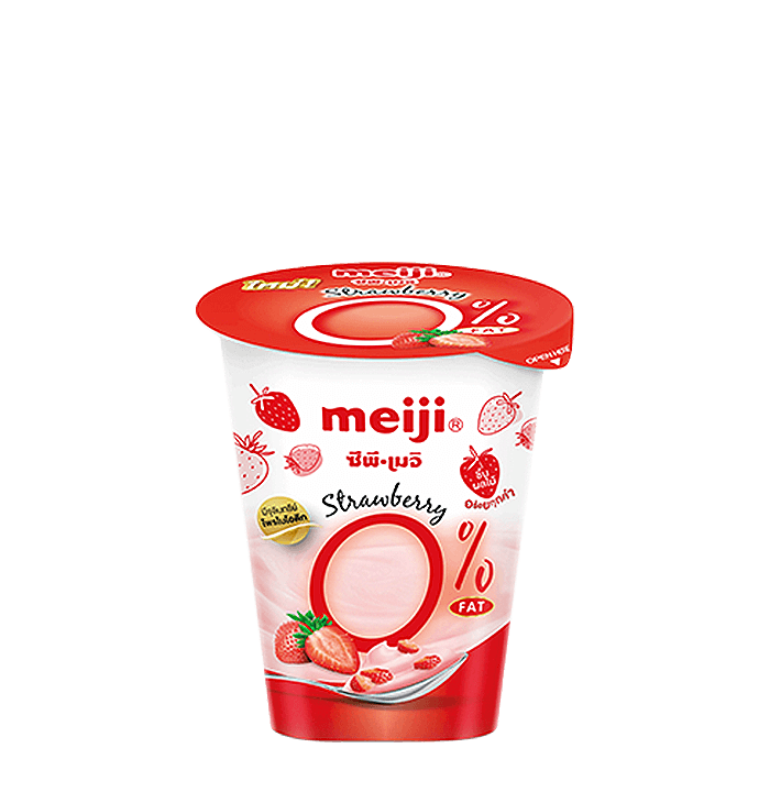 Meiji 0% Strawberry Yoghurt