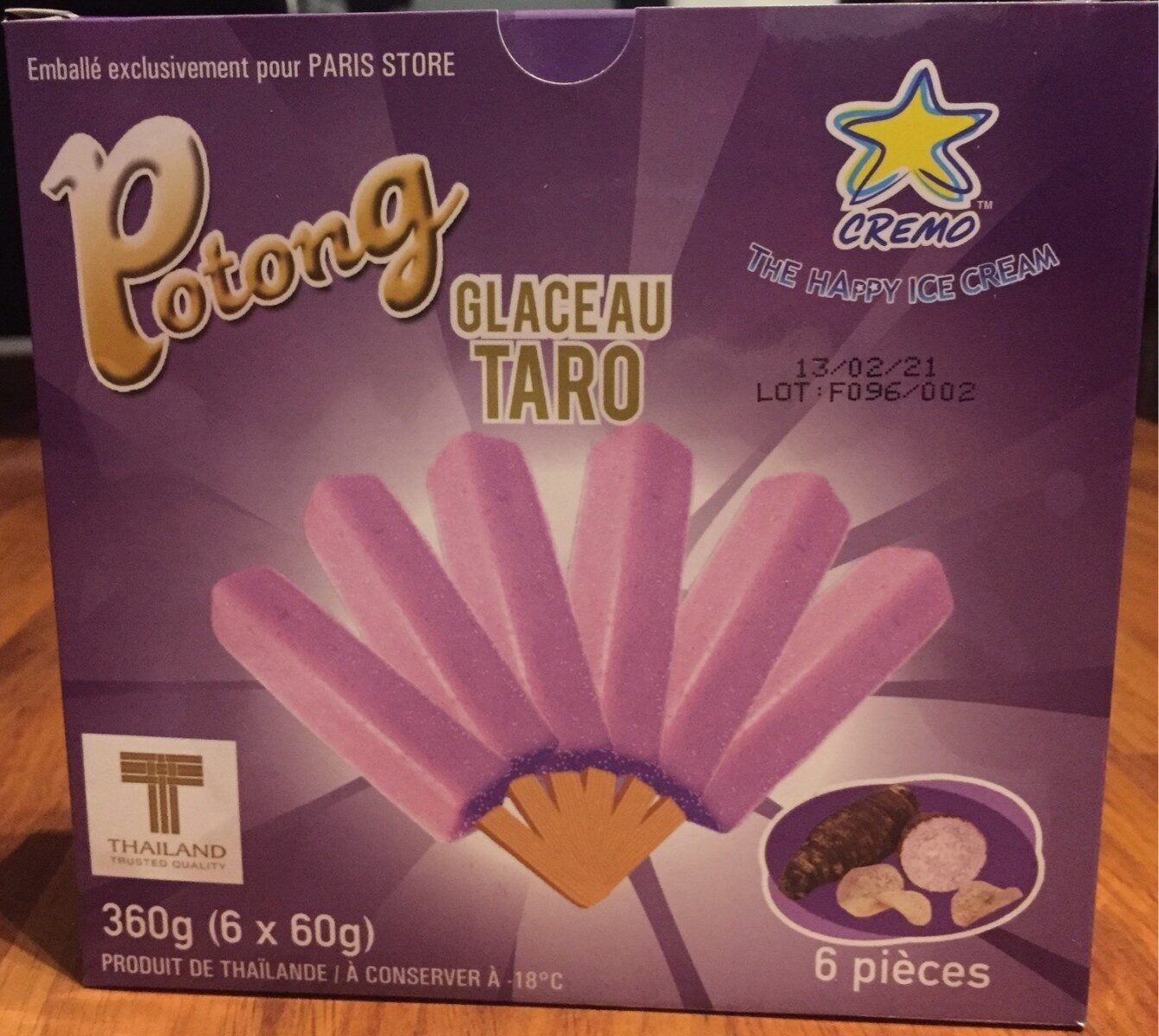 Glace Au Taro