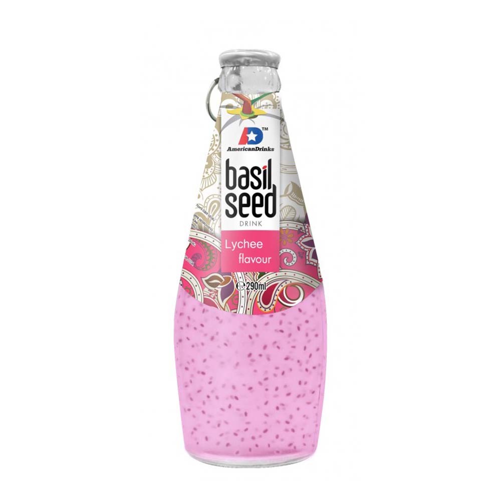Tuba Basil Seed Drink Lychee