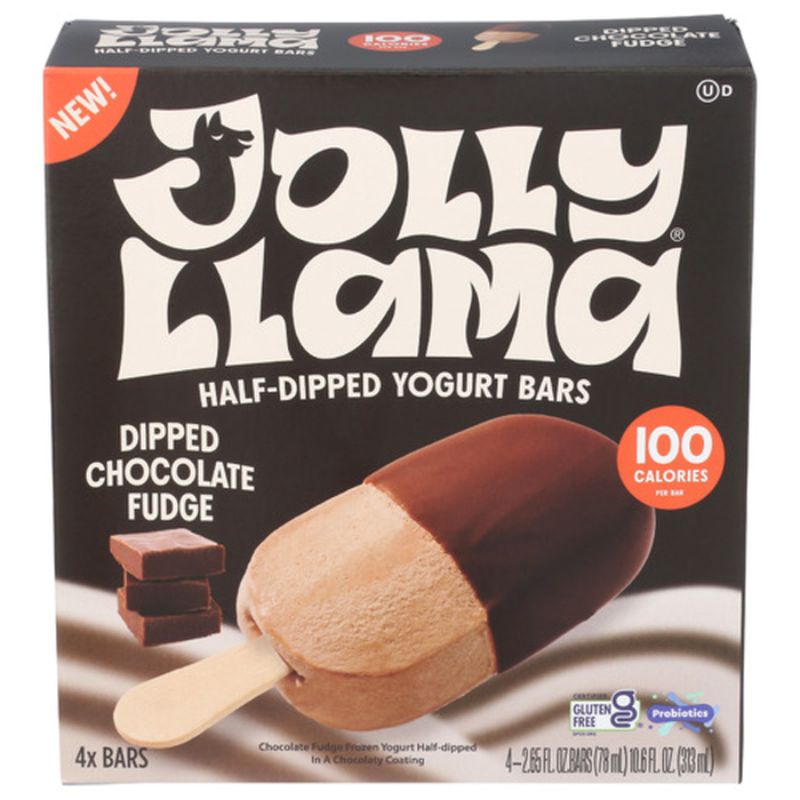 Jolly Llama Half Dipped Yogurt Bars