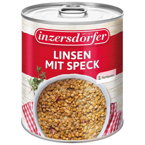 Linsen Mit Speck