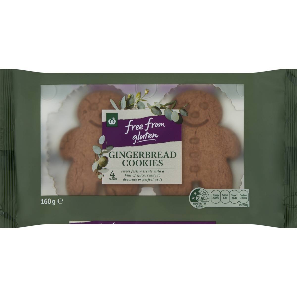 Free From Gluten Gingerbtead Cookies