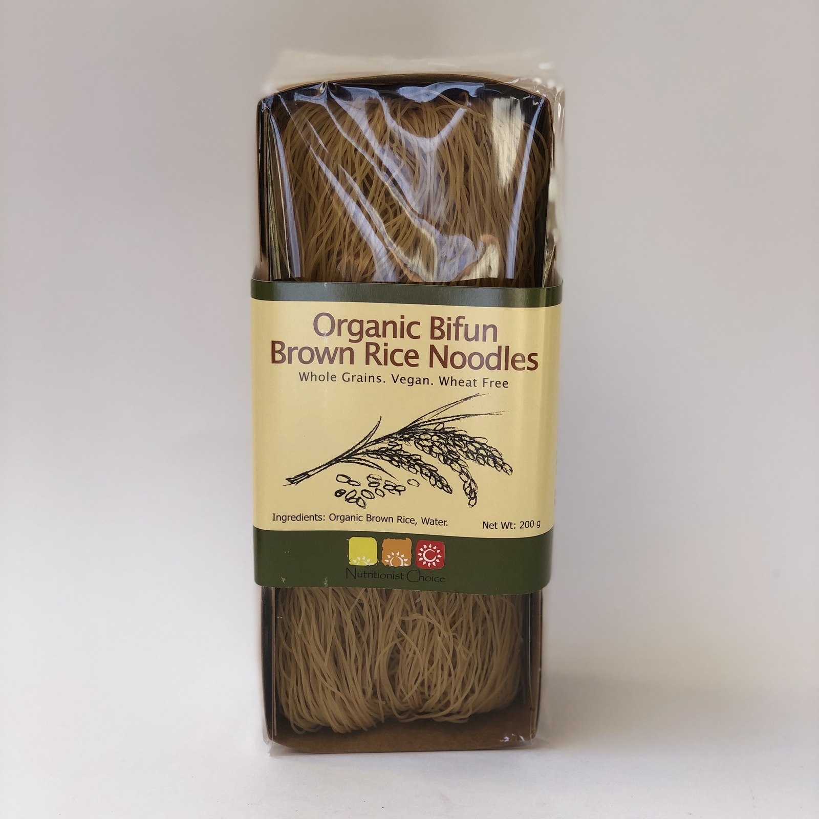 Organic Bifun Briwn Rice Noodles
