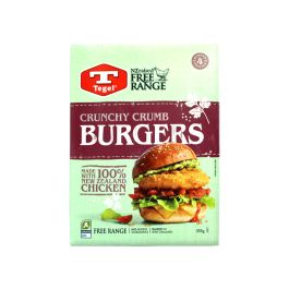 Crunchy Crumb Burgers