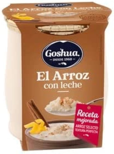 Goshua Arroz Con Leche Con Un Toque De Canela Y Limon, Elaborado Sin Gluten Goshua 140 G. Goshua Arroz Con Leche Con Un Toque De Canela Y Limon, Elaborado Sin Gluten Goshua 140 G.