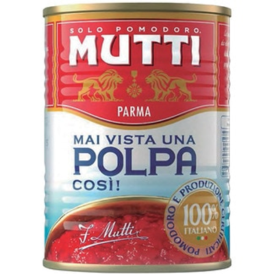 Pulpa De Tomate Mutti, Lata 400 G Pulpa De Tomate Mutti, Lata 400 G