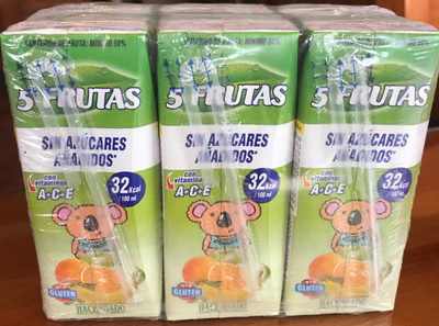 Zumo 5 frutas Zumo 5 frutas