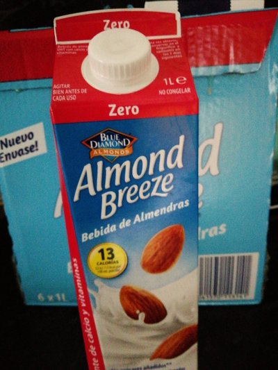 Bebida de almendras zero azúcares Bebida de almendras zero azúcares