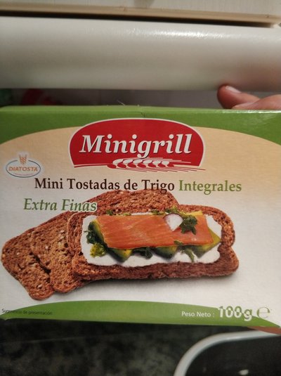 Mini tostadas de trigo integrales Mini tostadas de trigo integrales