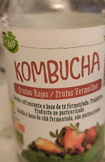 Kombucha frutos rojos Kombucha frutos rojos
