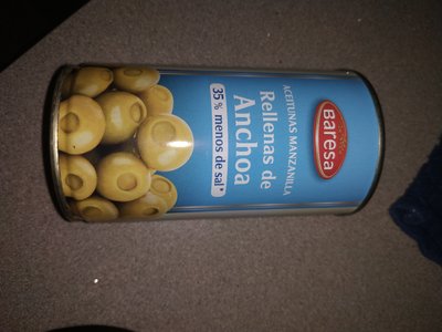 Aceitunas rellenas de anchoa Aceitunas rellenas de anchoa