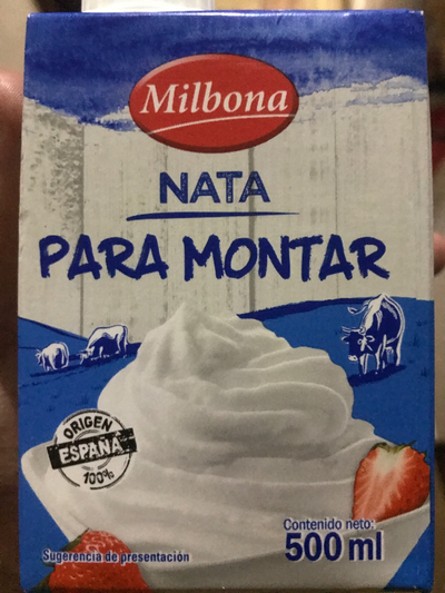 nata para montar nata para montar