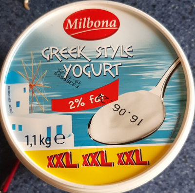 Greek style yogurt Greek style yogurt