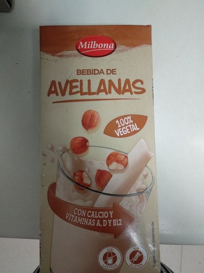 Bebida de avellanas Bebida de avellanas