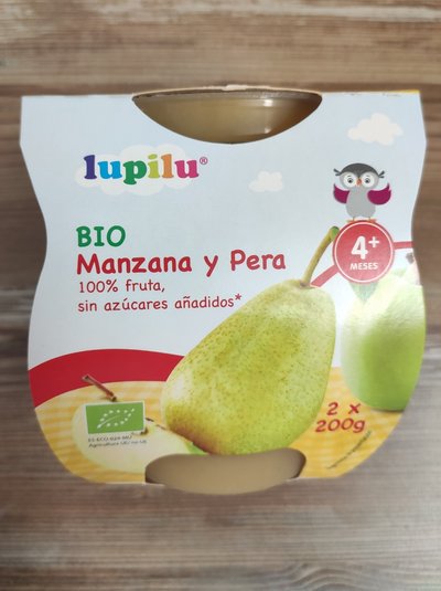 Potito de manzana y pera Potito de manzana y pera