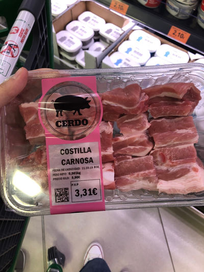 Costilla carnosa Costilla carnosa