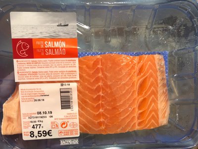 Filete de salmón Filete de salmón