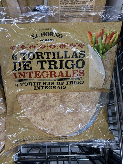 Tortillas de trigo integrales Tortillas de trigo integrales