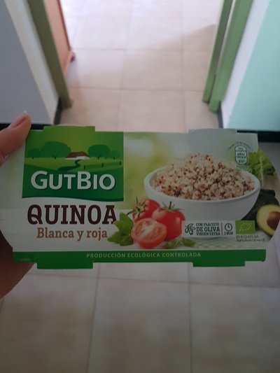 Quinoa blanca y roja Quinoa blanca y roja