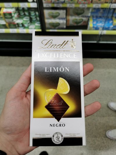 Chocolate negro al limón Chocolate negro al limón