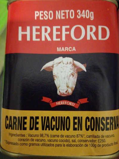 Carne de vacuno en conserva Carne de vacuno en conserva