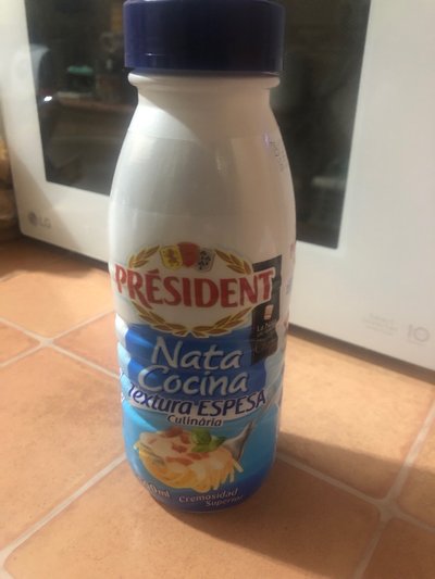 Nata para cocinar textura espesa Nata para cocinar textura espesa