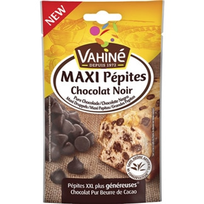 Maxi Pepitas De Chocolate Negro Vahiné Doy Pack 100 G Maxi Pepitas De Chocolate Negro Vahiné Doy Pack 100 G