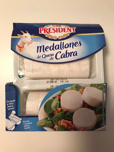 Medallones de queso de cabra Medallones de queso de cabra