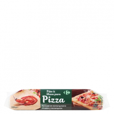 Masa Maxi Pizza Carrefour 385 G. Masa Maxi Pizza Carrefour 385 G.