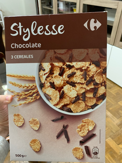 Cereales con virutas de chocolate Cereales con virutas de chocolate