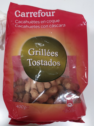 Cacahuetes con cáscara Cacahuetes con cáscara